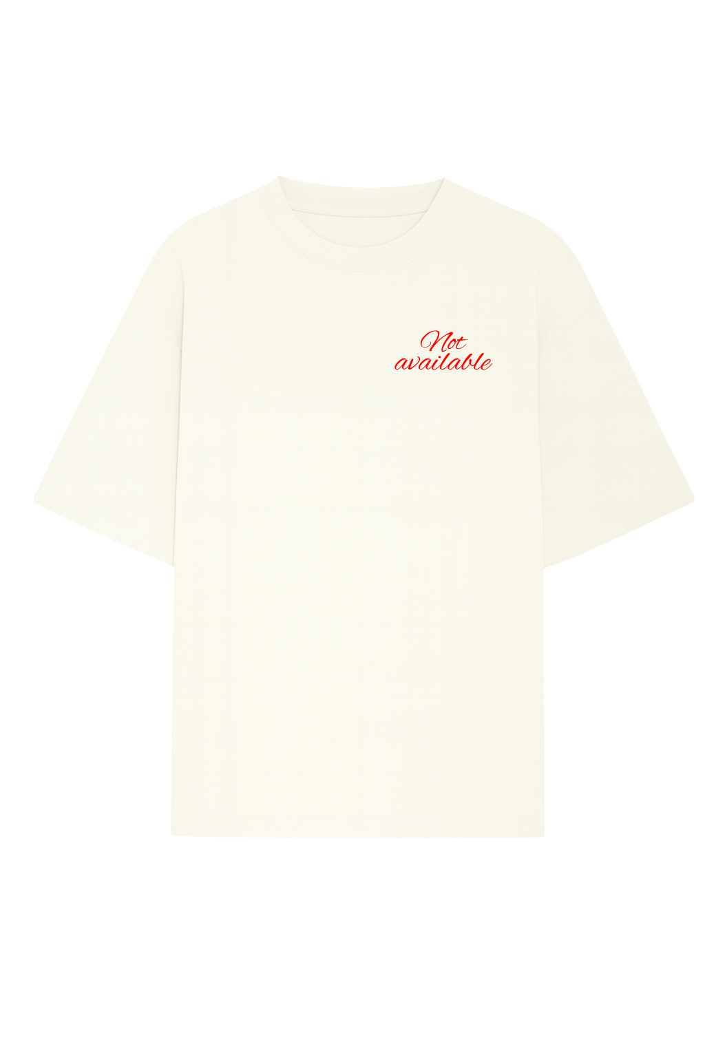 Playera Corte Oversize 240g