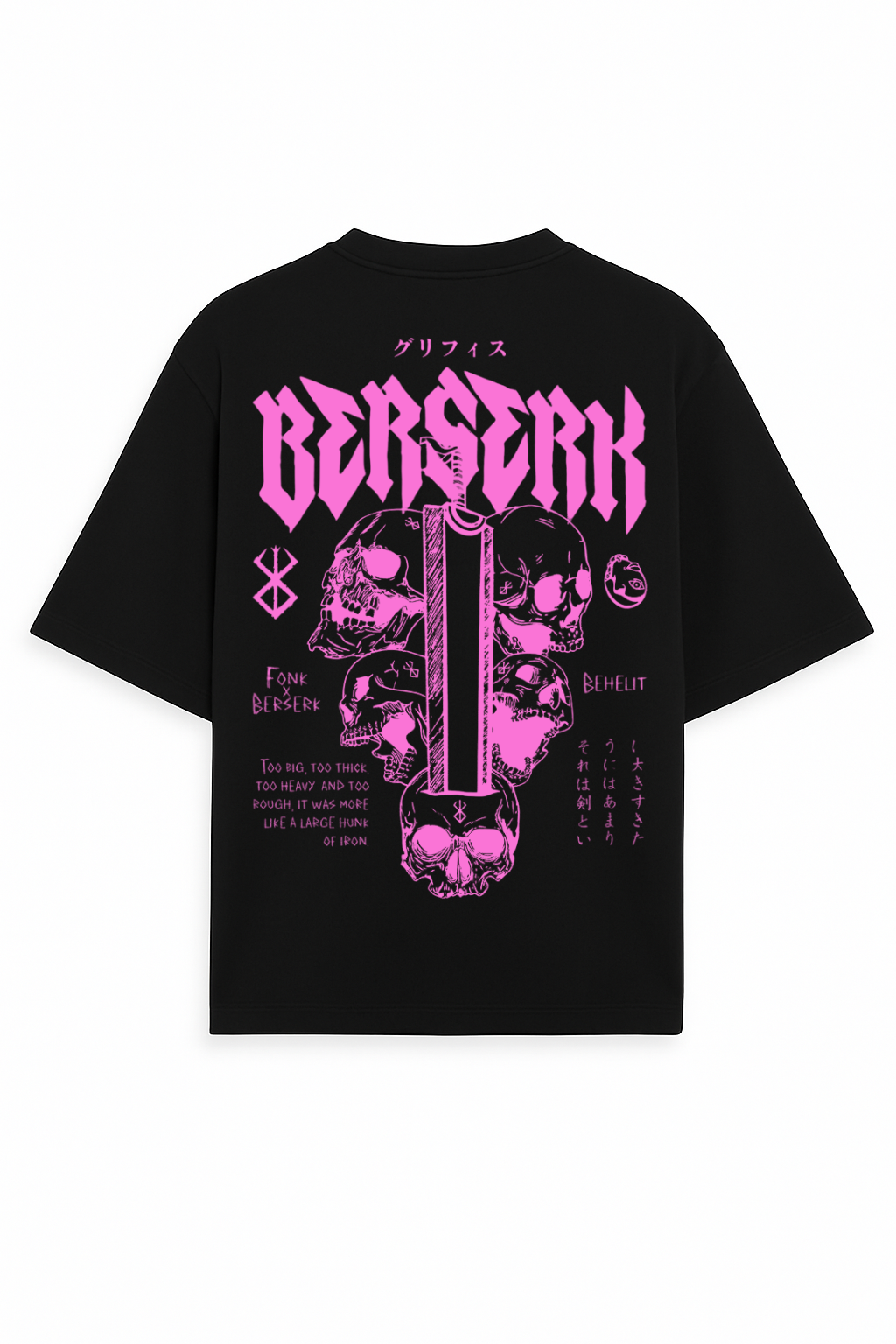 Playera Corte Oversize 240g