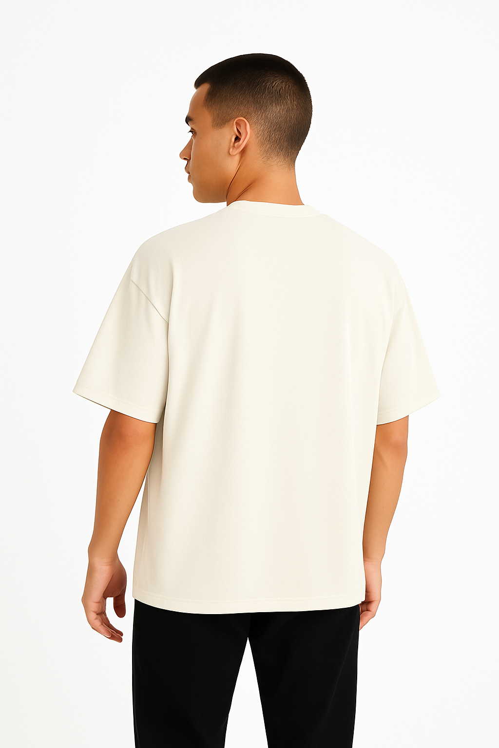 Playera Oversize Crudo Gramaje 240