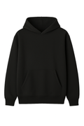Hoodie Oversize Negra Gramaje 400