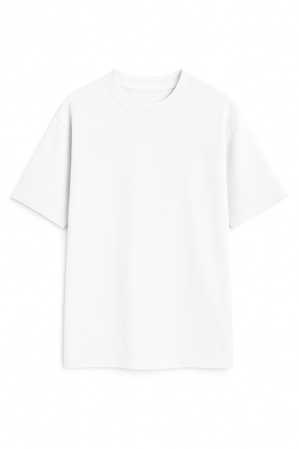 Playera Oversize Blanco Gramaje 200