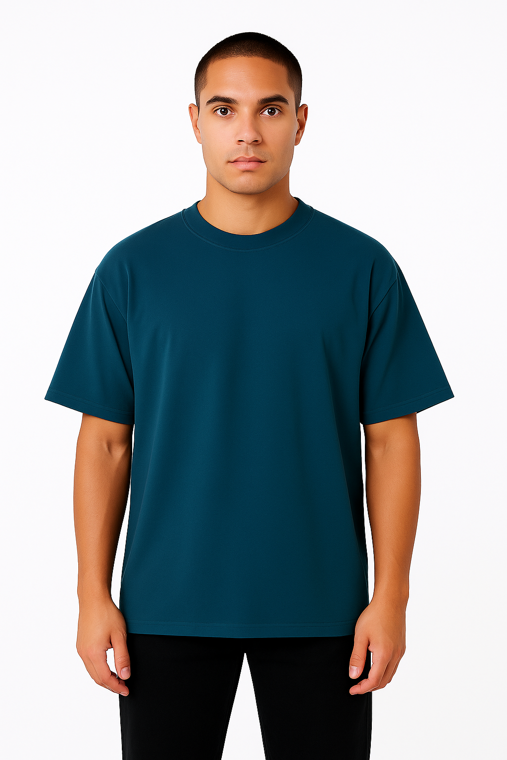 Playera Oversize Petroleo Gramaje 200