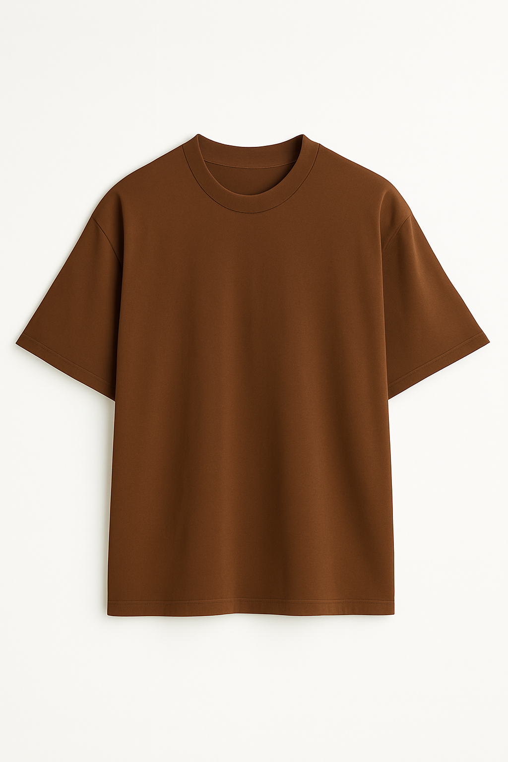 Playera Oversize Chocolate Gramaje 240