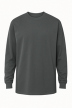 Playera Manga Larga Oversize Gramaje 220