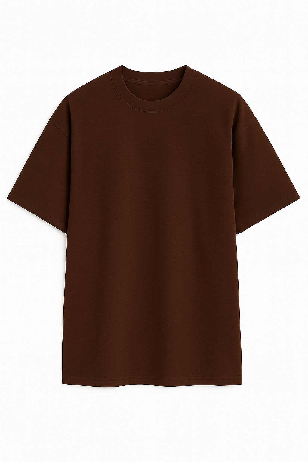 Playera Oversize Chocolate Gramaje 220