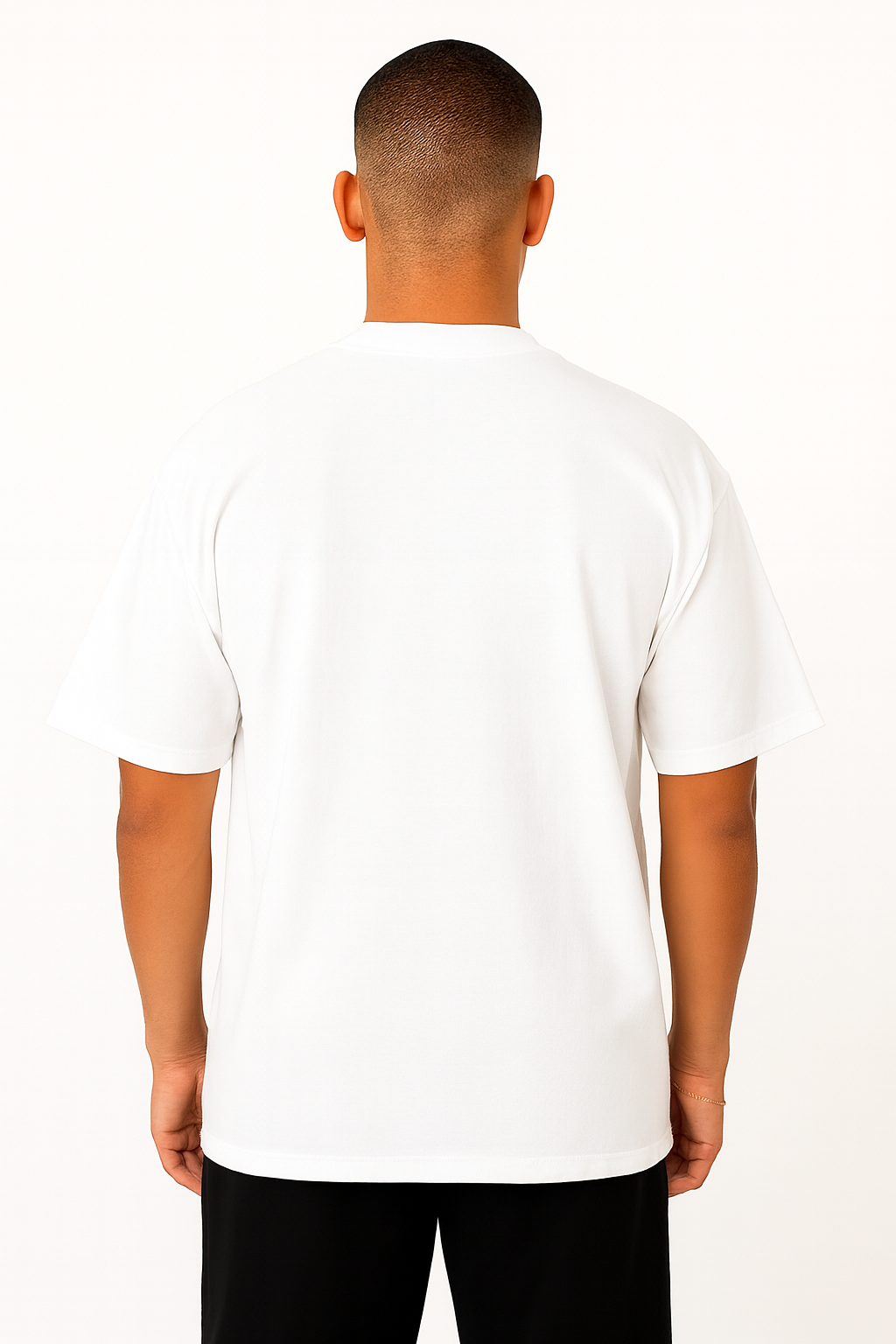 Playera Oversize Blanco Gramaje 220
