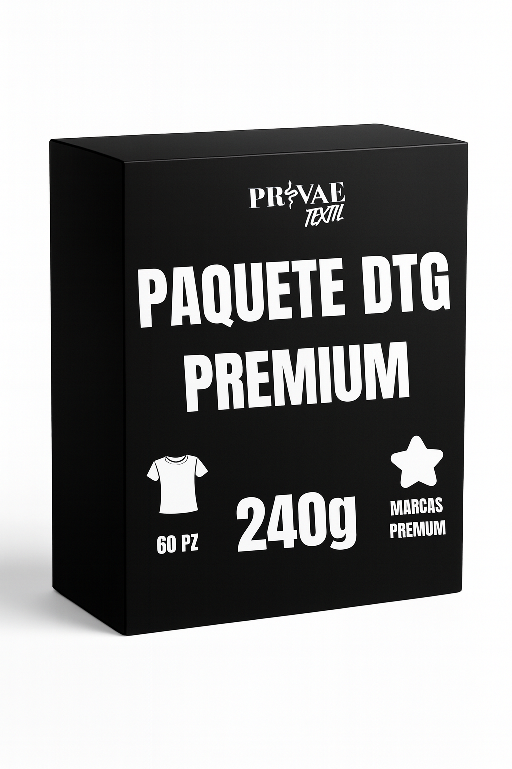 Paquete DTG Premium 60pz