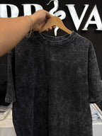 Playera Oversize Acid Wash Gramaje 220