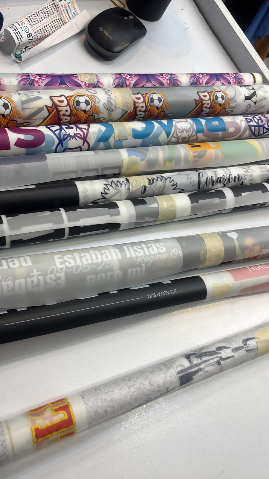 DTF TEXTIL Metro lineal